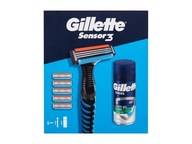 _x Gillette Sensor3 zestaw maszynka do golenia Sensor3 1 sztuka + wymienne