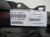boot upholstery left rear part VOLVO V60 and S60 II 39804314 (2013-2018)R.