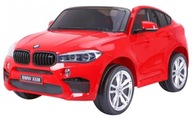 BMW X6M XXL dla 2 dzieci Czerwony + Pilot +