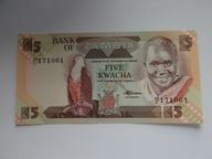 [B4155] Zambia 5 kwacha UNC