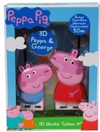 Peppa Pig - Prasiatko Peppa - Walkie talkie 3D