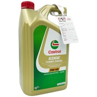 OLEJ CASTROL EDGE TURBO DIESEL 5L 5W40 + zawieszka