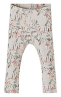 NAME IT legginsy niemowlęce 56 *0-2m. getry FLORAL