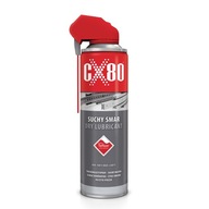 CX80 suchy smar duospray 500ml suchy smar do bram drzwi prowadnic szuflad