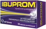 Ibuprom 200 mg., 50 tabl.