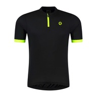 Koszulka rowerowa męska Rogelli Perugia 2.0 black/fluor M