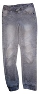 Cool club szare jeansy na gumce jogger r.134