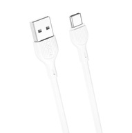 Kabel XO NB200 USB - C - 1m - 2.1A - Biały