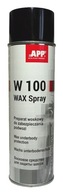 APP W100 WAX - Preparat woskowy do zabezpieczania podwozia antracyt 500ML