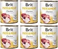 BRIT Paté & Meat Chicken 6x 800g