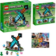 LEGO Minecraft 21244 Baza Diamentowy Miecz Creeper Świni Szkielet Eksplozja