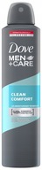 DOVE MEN CARE CLEAN COMFORT SPRAY DEZODORANT ANTYPERSPIRANT 250ML