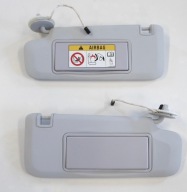 SLONECZNIKI covers SLONECZNE visors OPEL CROSSLAND X