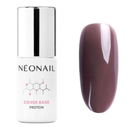 Neonail Baza Cover Base Protein Mauve Nude do lakierów hybrydowych 7,2 ml