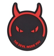 Naszywka THE DEVIL INSIDE YOU 3D PVC 101 Inc. RZEP