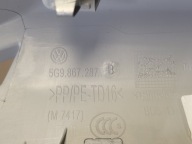 cover side SLUPKA C left rear grey upper VW GOLF VII 7 5G KOMBI OE