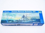 Trumpeter 05711 Pancernik Bismarck 1:700 do sklejania