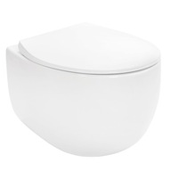 FÜGGESZTETT WC TÁL RIMLESS LARS FEHÉR REA