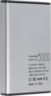 Powerbank PURIDEA 5000mAh szary/grey S12