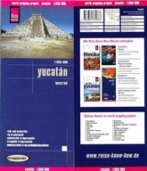 YUCATAN CANCUN MEKSYK MAPA 1:650 000 RKH