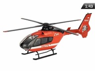 Model 1:43, Vrtuľník Stráž EC-135, červený