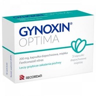 Gynoxin Optima 3kaps. dopochwowe grzybica infekcje