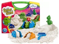 SUPER SAND piasek magiczny DINOZAURY w walizce