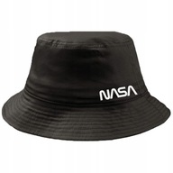 letná čiapka baret klobúk Nasa čierna