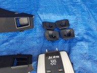 MERCEDES W212 AMG black, inner pillars plastics light