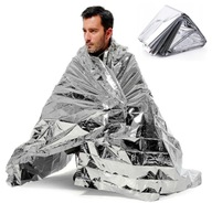 ТЕРМОКОВДРА РЯТУВАЛЬНА ФОЛЬГОВАНА РЯТУВАЛЬНИЙ КИЛИМОК 140Х210СМ