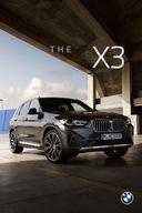 BMW X3 prospekt model 2023 52 str. unikat