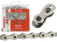 Reťaz na bicykel SRAM PC 1170 HollowPin 11-rz 120 článkov, spona PowerLock