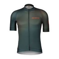 Koszulka rowerowa męska SCOTT RC Pro aruba green/braze orange L