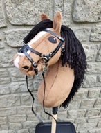 Hobby horse brązowy (KOKOS 5) z ogłowiem + napierśnik GRATIS! / A3