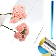 SAMOLEPÍCÍ ZRCÁTKA 200x30cm ZRCADLOVÁ DEKORACE NA ZEĎ 30X200CM