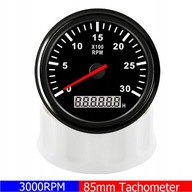 3000 licznik RPM obrotomierz 85MM benzyna Diesel
