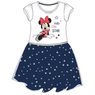 R:128 SUKIENKA TIUL MINNIE MOUSE DISNEY BAWEŁNA