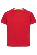 Juniorské tričko STEDMAN ST 8570 veľ. M Crimson Red