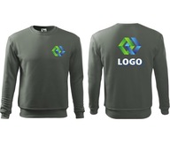 Bluza Longsleeve Męska Malfini Essential - Własny nadruk logo firmy