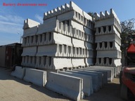 Bariery drogowe betonowe dwustronne Kraków