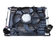 KOMPLET chladiče chladiče ventilátor BMW 5 E60 E61 LIFT LCI 3.0D 2007-2010