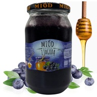 Naturalny Miód z Jagodą 1200g - OpolskieMiody