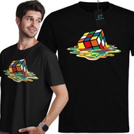 Koszulka Kostka Rubika Big Bang Theory Bazinga