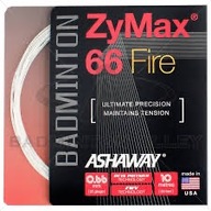 Naciąg do badmintona ZyMax 66 Fire - set ASHAWAY Biały