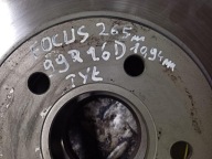 FORD FOCUS MK1 1.6 D discs brake rear part