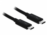 Delock Kabel Thunderbolt 3 USB-C wtyk M M 0.5m 5A