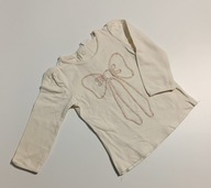 H&M bluzeczka z kokardką r74 6/9mcy E159