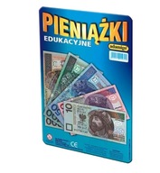 Pieniądze atrapy edukacyjne banknoty PLN Adamigo dla dzieci do zabawy