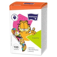 MATOPAT DETSKÉ NÁPLASTI MAČKA GARFIELD 100KS