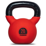 Kettlebell żeliwny Thorn+Fit 20kg z gumową powłoką